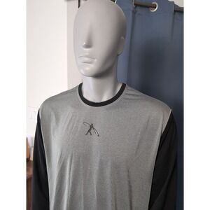 Nike Pro Combat Dri Fit Fitted Shirt Mens 2XL‎ Long Sleeve Swingman Active